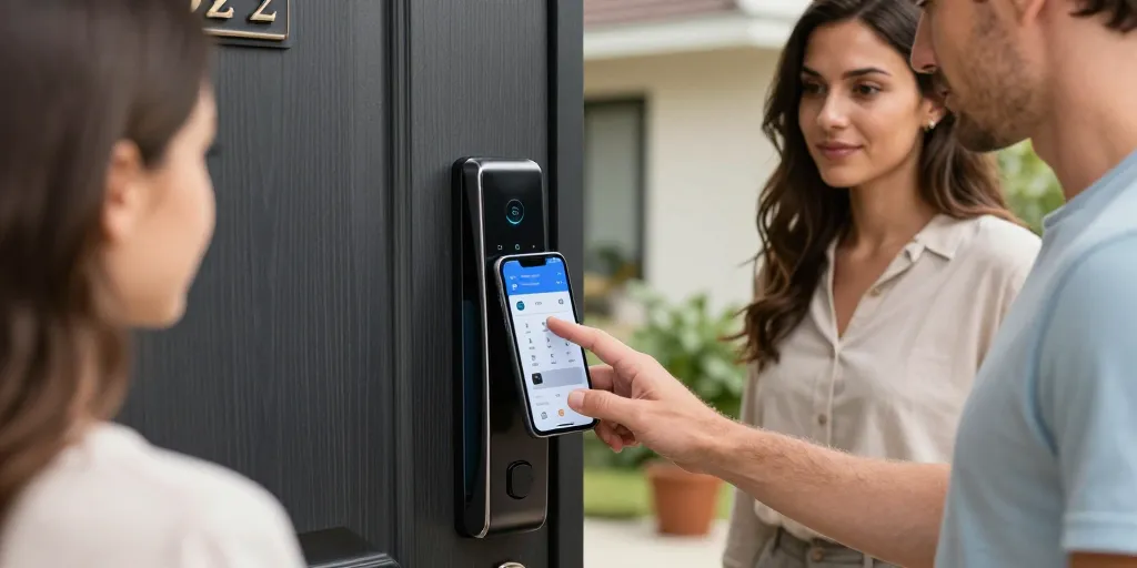 serrure connectée wifi